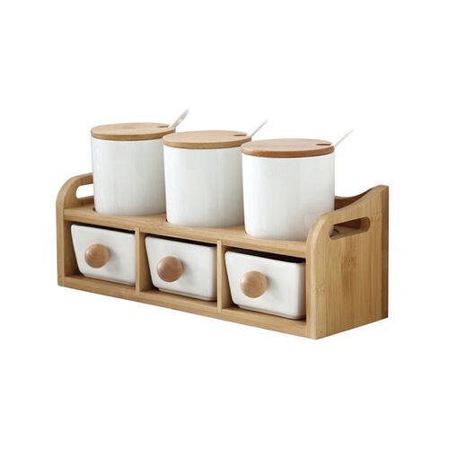 Nordic Kitchen Ceramic Seasoning Box Set Household Seasoning