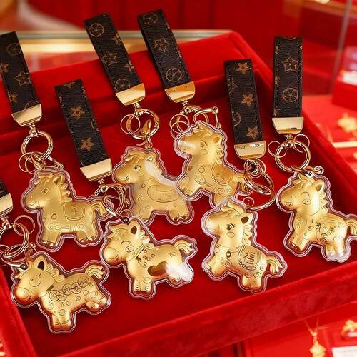 Chinese New Year Horse Keycha New Year Gifts Year of The Hor