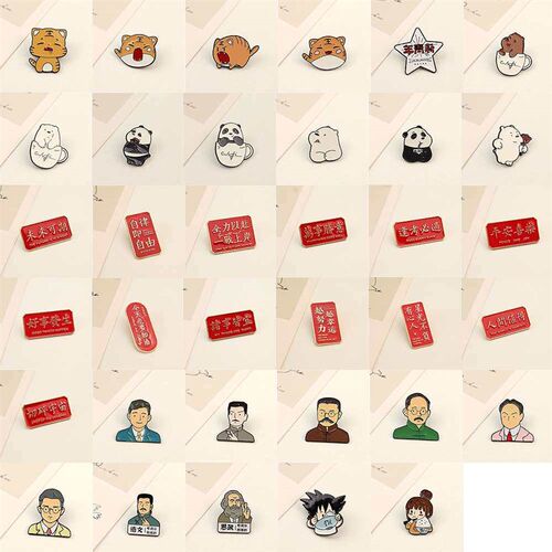Ins tendy Super Cute Cartoon Character Brooch Girls Accesso