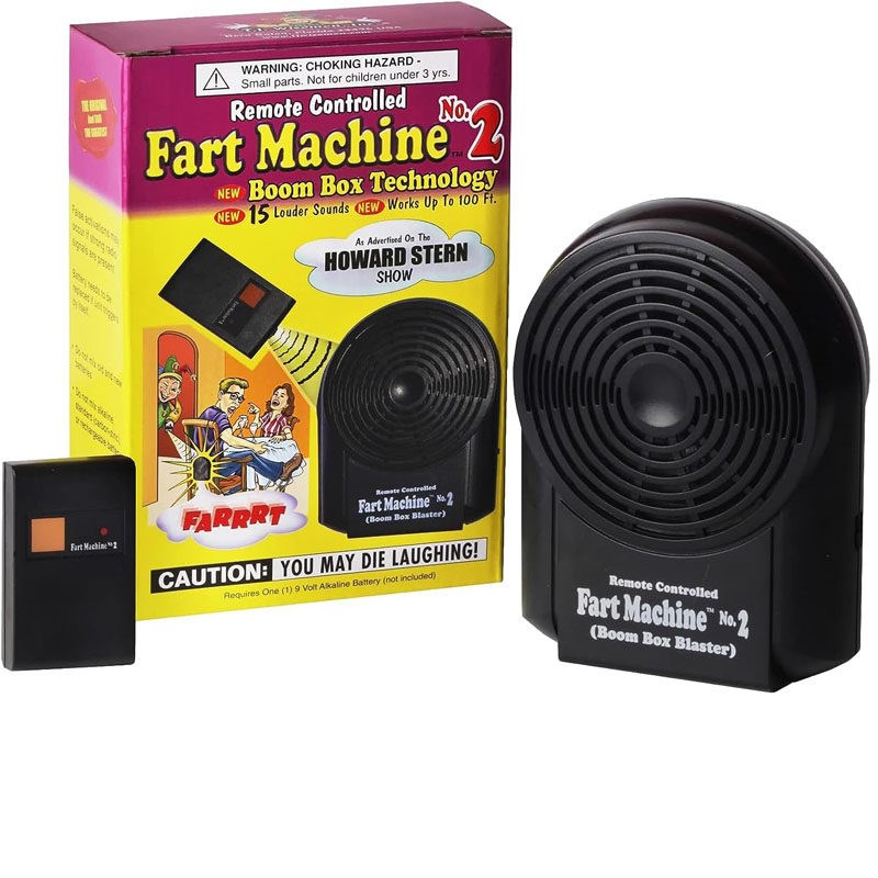 Remote Controlled Fart Machine Fart Sounds Toy Prank Fidget - 实物图
