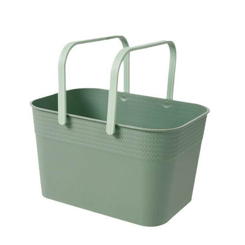 Bathroom Plastic Storage Basket, Bath Basket, Handheld Showe