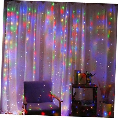 Valentines Day 3m Led Curtain Garland Fairy Lights Fest灯带