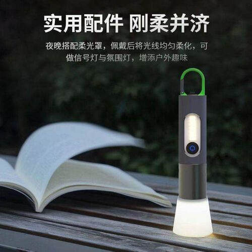 Portable Mini Strong Light Flashlights USB Rechargeable