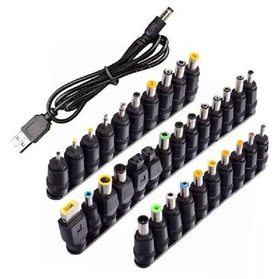 Usb to BarrelJack Adapter 5.5x2.1mm Universal Power Adapter