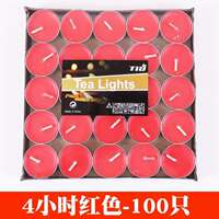 100pcs smokeless candles Boil tea candle tealight lights candle thumbnail 7
