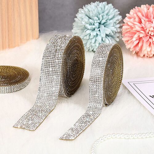 Self Adhesive Crystal Rhinestone er Diamond Ribbon DIY er Rh