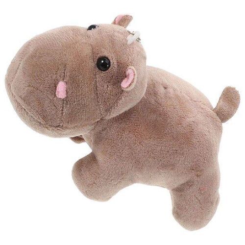 Simulation Hippopotamus Keychain Animal Novelty Keychains