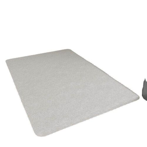 Set of 8 Transparent Place Mats Washable White Dining Table