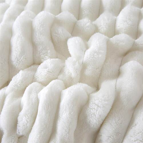 Warm fleece Duvet Blanket Insert Quilt Comforter Bedding