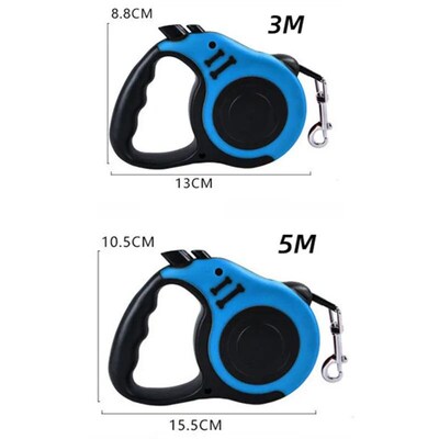 Long Strong Pet Leash For Large Dogs Durable Nylon Retractab