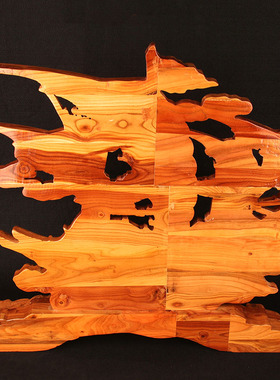 桃木一帆风顺摆件木质龙舟帆船实木雕刻工艺品摆屏办公室家居饰品