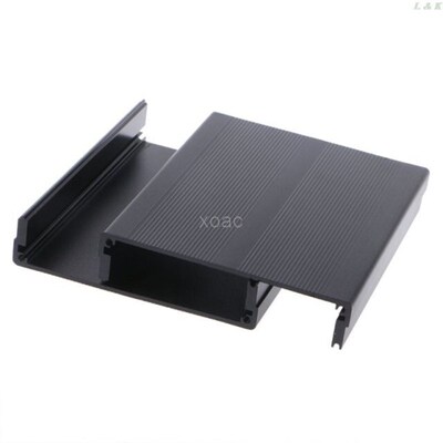 Aluminum Box Enclosure DIY Electronic Project Black Instrume