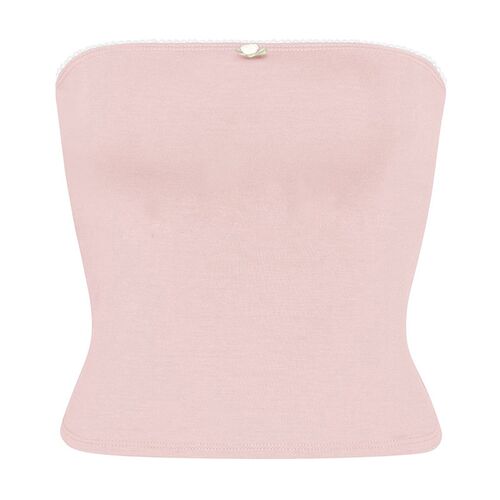 Women Summer Kawaii Sleeveless Off Shoulder Knitted Tanks To