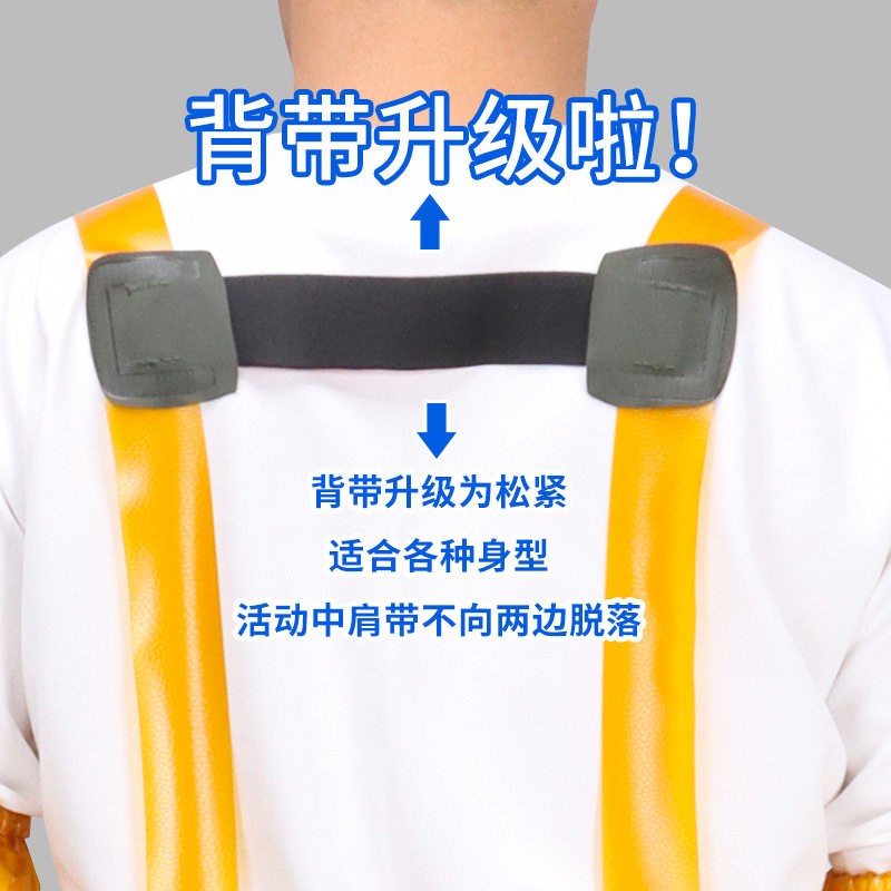 牛筋围裙防水石材马甲水产专用大围裙套装
