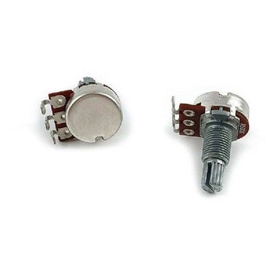 10Pieces Guitar Bass Audios Taper Potentiometers 18mm