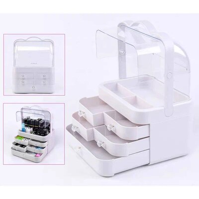 Women easy to carry Cosmetic case,Nails Makeup Toolbox,Multi