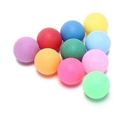 502510 PcsPack Colored Ping Pong Balls 40mm Entertainment