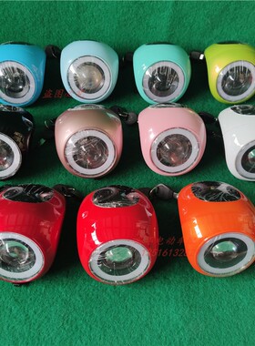 电动车高亮大灯聚光前灯LED小迷你灯头高亮通用灯车灯超亮强光48V