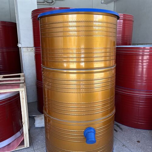 家用大型透气粮仓加固加厚粮仓储存玉米稻谷小麦铁皮防虫防鼠粮仓
