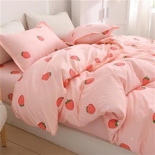 Cotton Bed sheets set quilt cover pillow cases 四件套床品