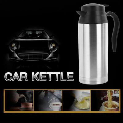 12/24V Car Coffee Mug 750ml Car Kettle Boiler Automatic Shut