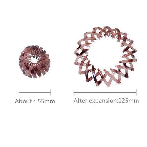 Fashion Matte Texture Hairpin Bun Hair Claw Clips Horsetail