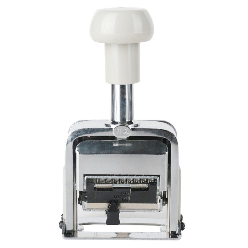 自动打码机多位位7位8位9/10/数字章可调生产日期印章手动打码机