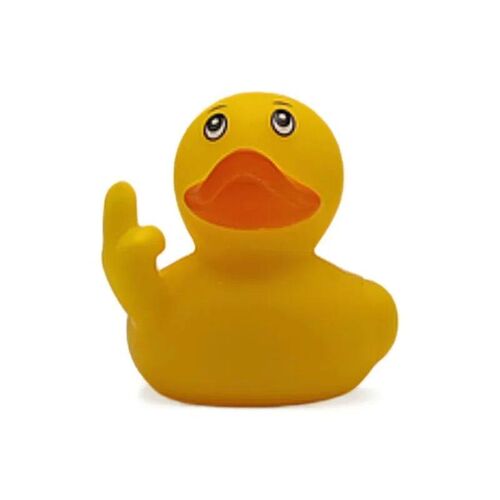 Funny Middle Finger Duck Car Dashboard Decoration Cool Rubbe
