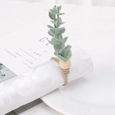 Modern Simulated Flower Napkin Holder Nordic Style Napkin Ri