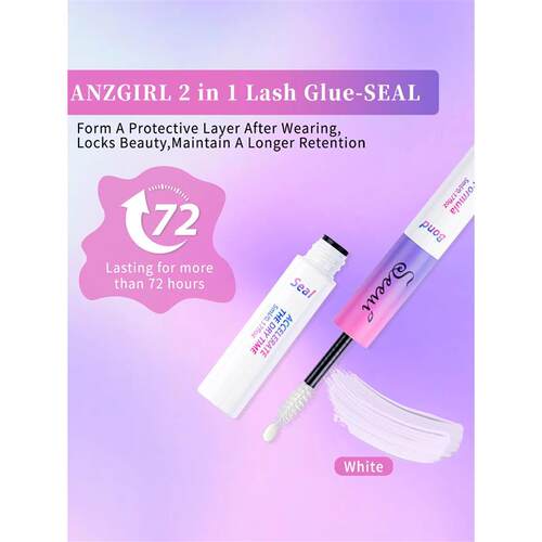 Eyelash Glue and Seal for Eyelash Clusters Strong Fixed