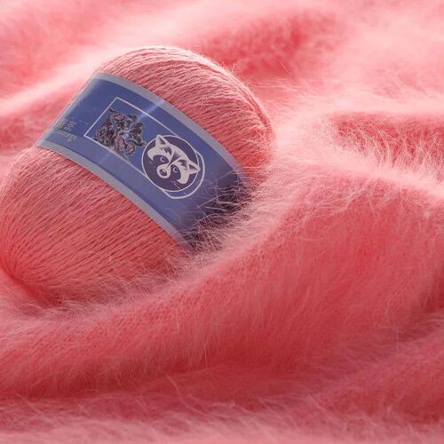 High Quality Soft Mink Velvet Wool Hand Woven Plush Wool Cas