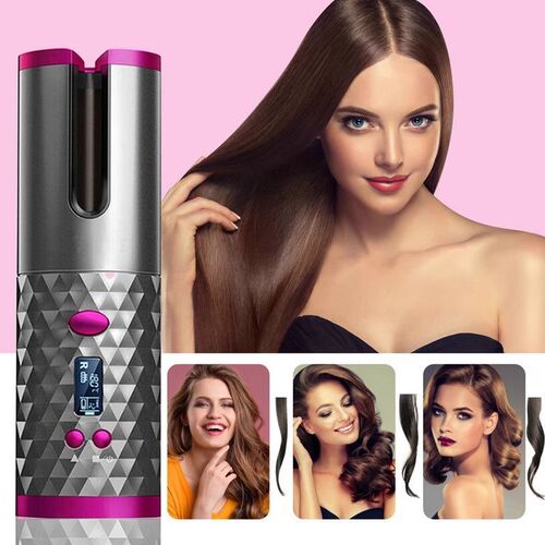 USB hair curler wireless  Deep Waver hair curling charger