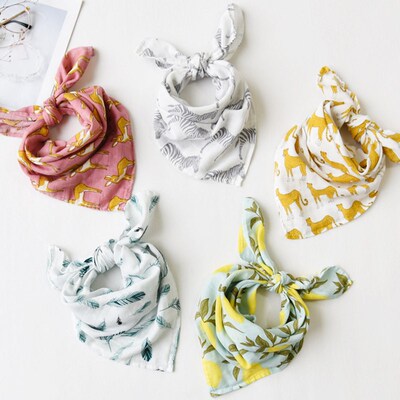 Hot sale Baby Blankets Newborn Soft Organic Cotton Baby Bibs