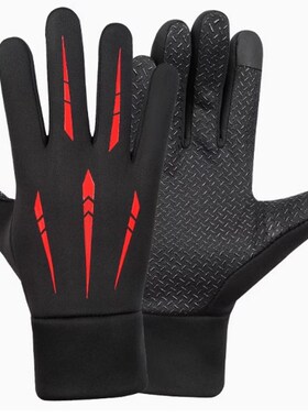 Winter Motorcycle Riding Gloves Waterproof Windproof Warm Fl