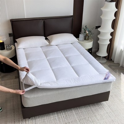 10cm Hotel soft bed mattress folding mattress topper pad 1.8