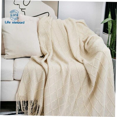 沙发毯针织毯床边毯空调披肩Bedside Blanket Office Nap Blanket