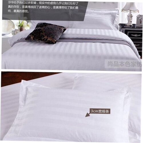 冲冠 hotel bedding white cotton pillow case thickening枕套棉