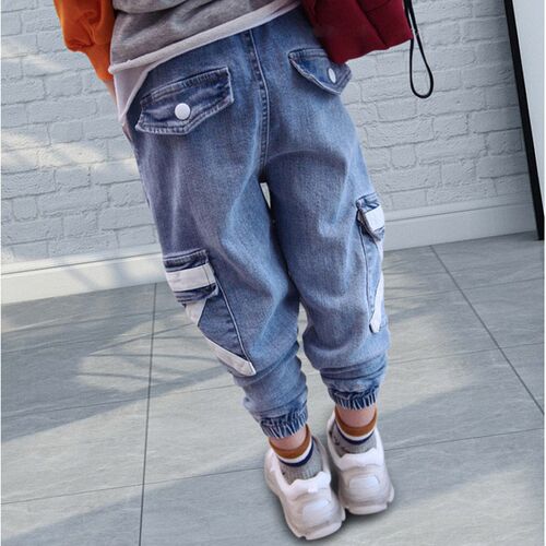 2021 Baby Boys Pants Kids High Quality Cotton Trousers Child