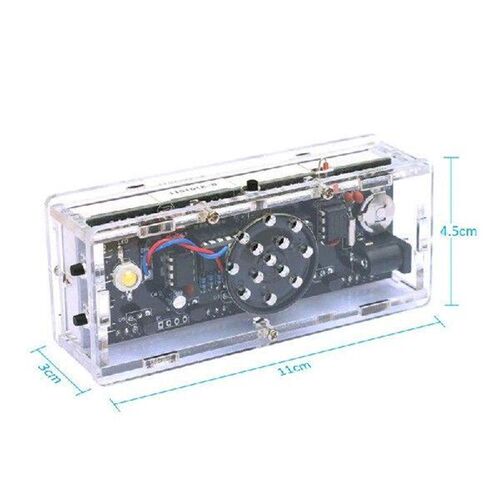 Compact Digital 4-Digit Led Talking C Diy Kit Light