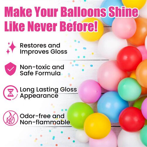 DOWMOO Balloon Shine Enhancer - Maintains the lasting luster