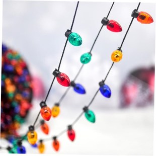 1/3/5M Christmas Decoration Light String Xmas Wreath DIY Col