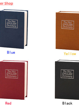 Safe Box Piggy Bank Secret Book For Coin Money Stash Securit