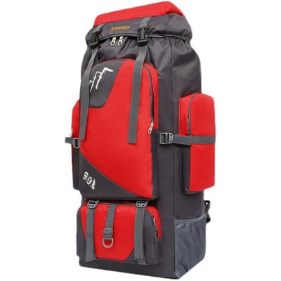 90L Waterproof hiking Camping TraveL Bag CLimBing Backpack