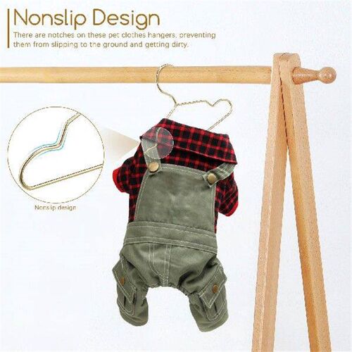 10 Pcs Metal Pet Hanger Miss Infant Clothes Hangers Cat
