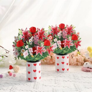 母亲节立体贺卡 ms day card thankyou卡片 greeting card