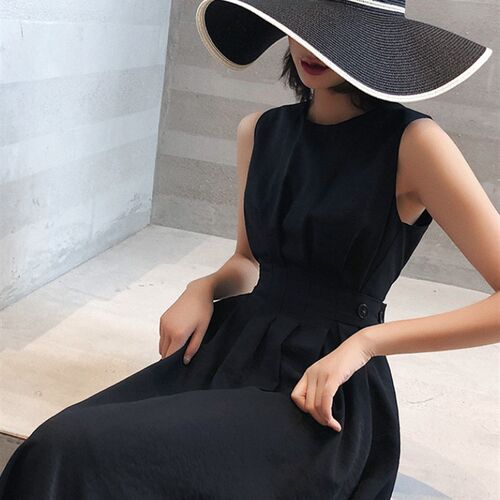 ZCSMLL  Women White Dress Black Fashion Elegant Party