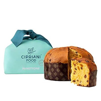 Cipriani Food Panettone (Hand Wrapped 2.2 lb / 1Kg) - Tra