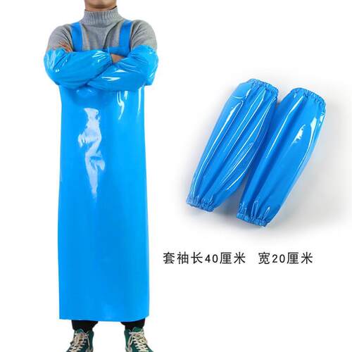 Chef apron thickened double shoulder back with厨师围裙
