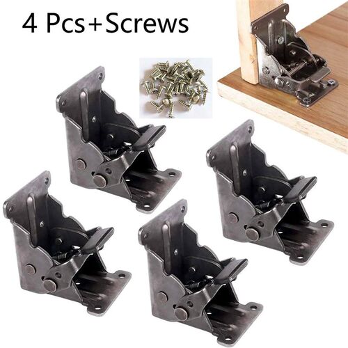 2 Pieces/4 Pieces 90 Degree Right Angle Thickeneded Self-Loc