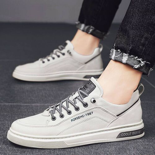 Mens Shoes rendy All-match 1 Slip-on Low-top Flat Shoes Men
